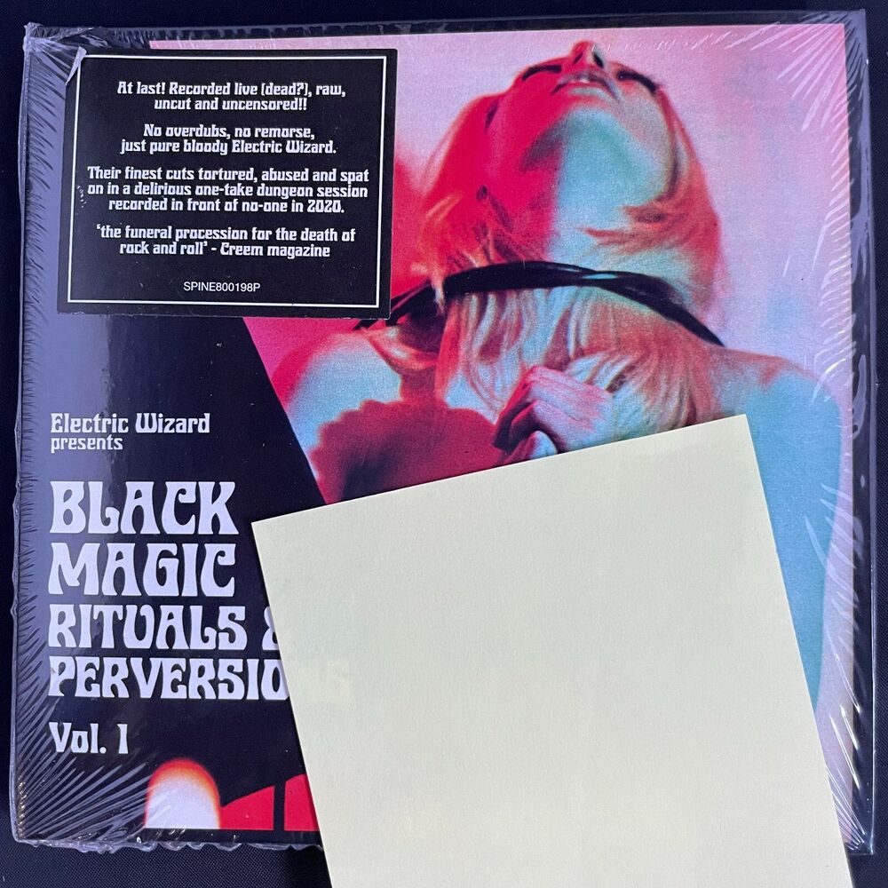 Electric Wizard - Black Magic Rituals & Perversions Compact Disc METAL CD, NEW
